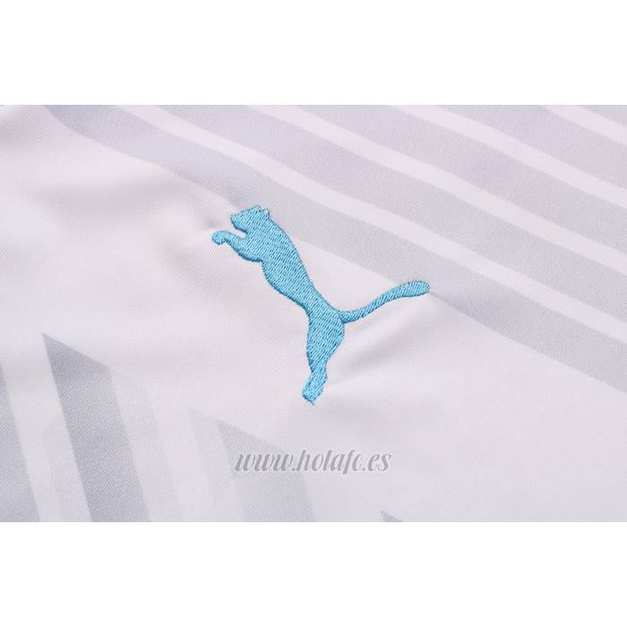 Chandal del Olympique Marsella Manga Corta 2022-2023 Gris
